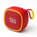 Портативная Bluetooth-колонка TG659 с ремешком, Громкая блютуз колонка для вечеринки. Цвет: красный - фото 13