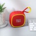 Портативна Bluetooth-колонка TG659 з ремінцем, Гучна блютуз колонка для вечірки. Колір: червоний - фото 3