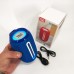 Портативна Bluetooth-колонка TG653 USB з ремінцем, Бездротова колонка портативна потужна. Колір: синій - фото 2