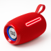 Портативная Bluetooth-колонка TG653 USB с ремешком, мощная переносная акустическая колонка. Цвет: красный - фото 15