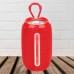 Портативна Bluetooth-колонка TG653 USB з ремінцем, потужна переносна акустична колонка. Колір: червоний - фото 3
