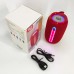 Портативная Bluetooth-колонка TG653 USB с ремешком, мощная переносная акустическая колонка. Цвет: красный - фото 6