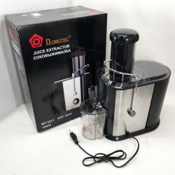 Соковыжималка Domotec MS-5221 1000 W, соковыжималка универсальная соковыжималка электро на стакан