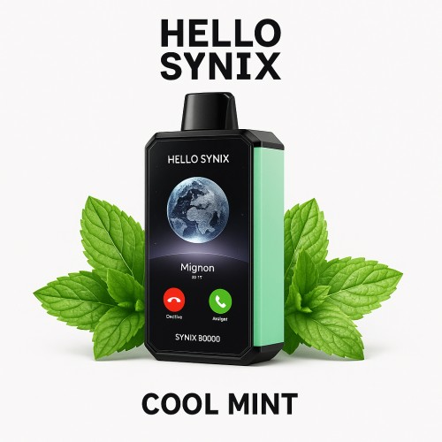 Hello Synix 30000. М'ята (Cool Mint)