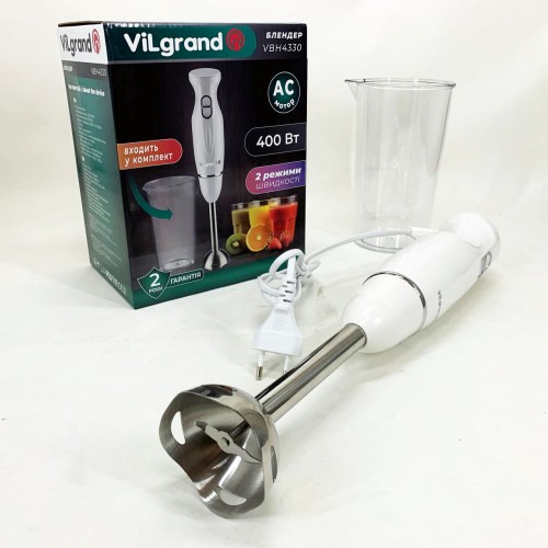 Блендер ViLgrand VBH4330 White