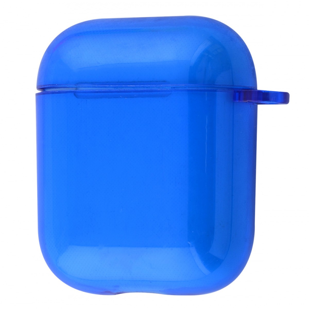 Чехол для Apple AirPods силиконовый ярко-синий (арт. 22613)
