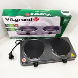 Настільна плита електрична ViLgrand VHP152F. Колір: сірий