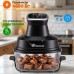 Аерофритюрниця Domotec MS-3227 безмасляна фритюрниця аерогриль з LED-екраном та вбудованим меню 7Л - фото 2