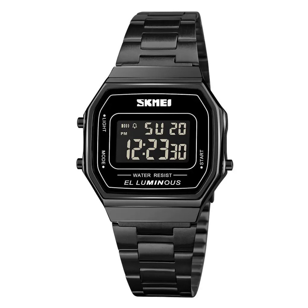 Часы наручные мужские SKMEI 1647BK, оригинальные мужские часы, противоударные часы для военнослужащих (арт. 12300)