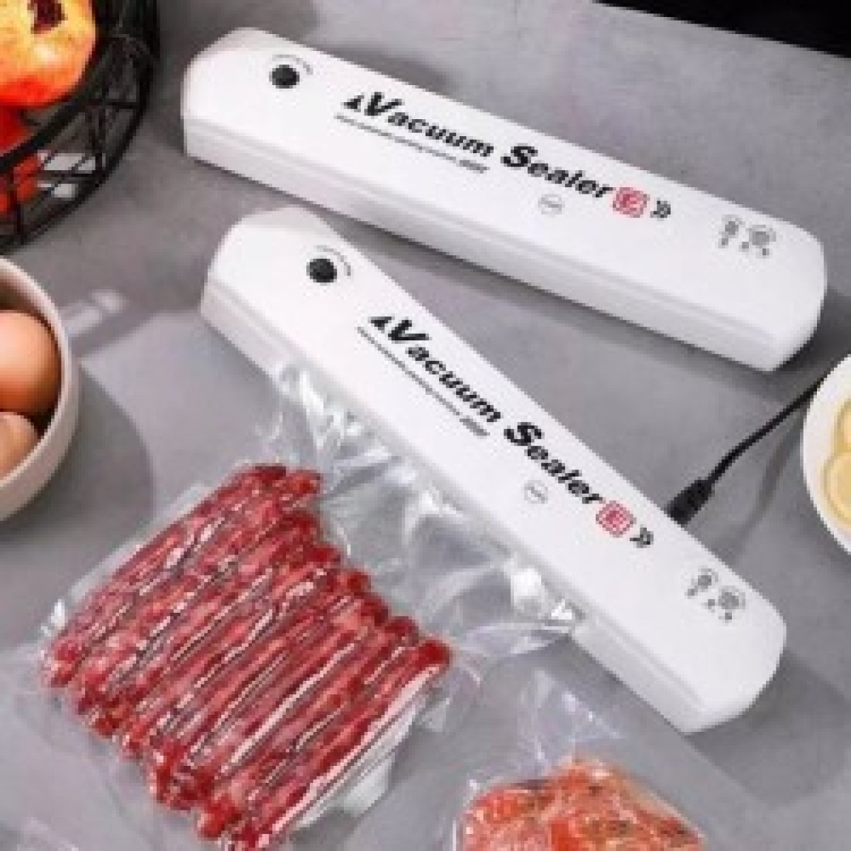 Вакуумный упаковщик VACUUM SEALER LP-11 (S+) новая модель две кнопки. Цвет: белый (арт. 11602)