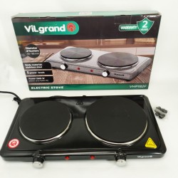 Плита настольная VILGRAND VHP182F Black 2500Вт