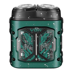 Електробритва VGR V-344. Колір: зелений