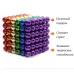 Магнитный конструктор Нео NeoCube Разноцветный, магнитная игрушка неокуб