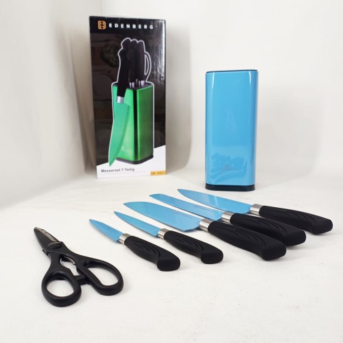 Набір ножів Edenberg EB-11027 7 предметів Blue