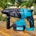 Перфоратор аккумуляторный бесщеточный KRAFFTEC 48V 2 акб 4.0AH дрель на аккамуляторе для дома в кейсе - фото 10
