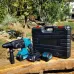 Перфоратор аккумуляторный бесщеточный KRAFFTEC 48V 2 акб 4.0AH дрель на аккамуляторе для дома в кейсе - фото 7