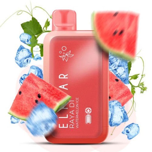 Elf Bar RAYA D1 5% 13000. Кавун (Watermelon Ice)