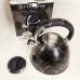 Емальований чайник Edenberg EB-12610 зі свистком та антипригарним покриттям 3л Black - фото 2