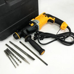 Перфоратор бесщеточный 600 Вт, Перфоратор для домашнего использования, Надежный электрический перфоратор