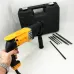 Перфоратор бесщеточный 600 Вт, Перфоратор для домашнего использования, Надежный электрический перфоратор