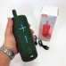 Портативная Bluetooth колонка TG619C FM-радио USB/TF с ремешком, колонка с аккумулятором. Цвет: зеленый - фото 4