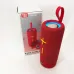 Портативная Bluetooth колонка TG619C FM-радио USB/TF с ремешком, громкая блютуз колонка. Цвет: красный