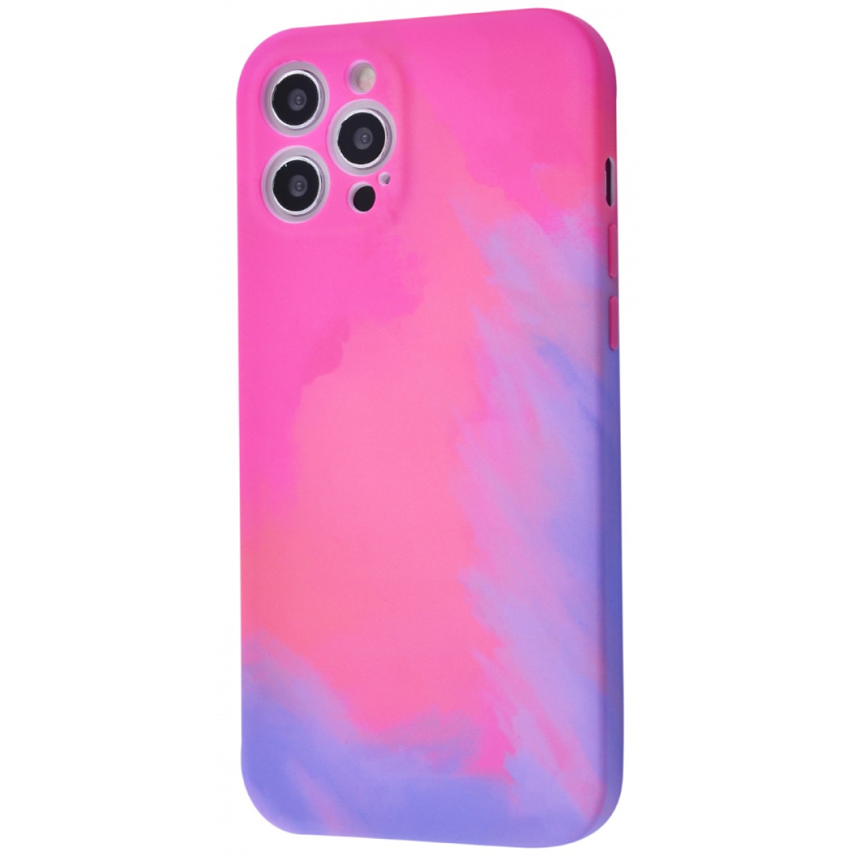 Чехол для Apple Iphone 12 Pro Max розово-фиолетовый градиент (арт. 10954)