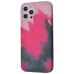 Чехол для Apple Iphone 12 Pro Max розово-фиолетовый градиент - фото 3