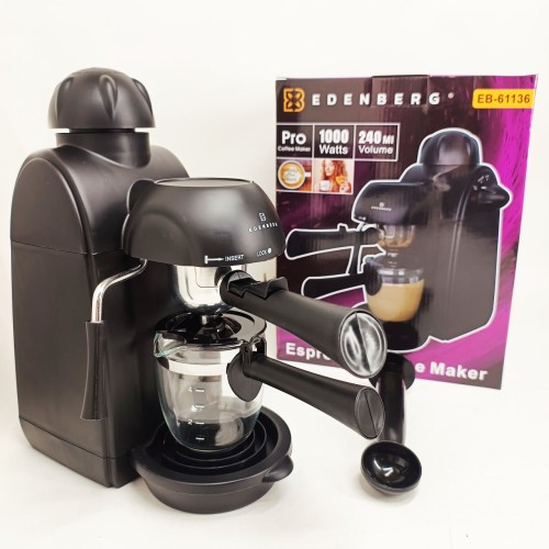 Эспрессо кофеварка Edenberg EB-61136 4 чашки 240мл