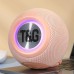 Беспроводная мощная колонка TG337 с Bluetooth, RGB-подсветкой и радио. Цвет: розовый - фото 3