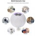 Беспроводная мощная колонка TG337 с Bluetooth, RGB-подсветкой и радио. Цвет: белый - фото 3
