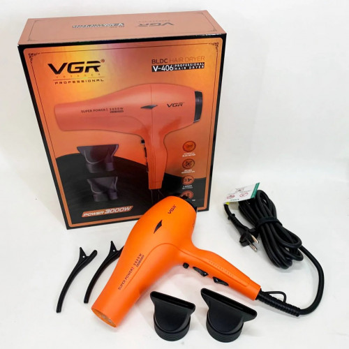 Фен VGR V-406 ORANGE 3000Вт