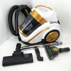 Пылесос Rainberg RB-658TB колбовый с регулятором мощности и турбощеткой 5L - 5200 Вт, пылесос домашний