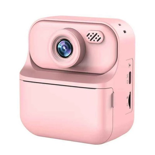 Детский фотоаппарат мгновенной печати S1 Pink