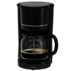 Кофеварка капельная Adler AD 4383 black 1.5Л 900Вт