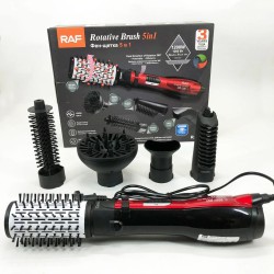 Фен стайлер RAF R.416 5в1 щетка расческа для сушки укладки волос 1200 Вт