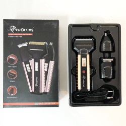 Электрическая бритва Gemei GM-789, 3 насадки, Мужская электробритва для бритья беспроводная электробритва