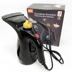 Ручний вертикальний відпарювач RAF R.1313B для одягу з мірною чашею для води на 1000 Вт