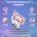 Беспроводные наушники с кошачьими ушками и RGB подсветкой Cat VZV 23M. Цвет: розовый