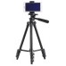 Штатив для телефона и фотоаппарата Tripod 3120 PRO портативный трипод 0,35-1.02м высота - фото 10
