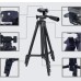 Штатив для телефона и фотоаппарата Tripod 3120 PRO портативный трипод 0,35-1.02м высота - фото 33