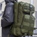 Тактический рюкзак, походный рюкзак, 25л, тактический походный военный рюкзак. Цвет: хаки - фото 7