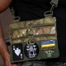 Сумка-кобура мультикам наплічна з липучкою для шевронів, тактична сумка чоловіча з кордури - фото 2