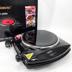 Электроплита настольная DOMOTEC MS-5851 900 Вт, Кухонная плита электро для кухни на 1 конфорку
