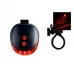Фонарик велосипедный BL-118-bike, Мигающий велофонарь, Световые сигналы для велосипеда