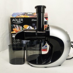 Соковитискач шнековий для цитрусових фруктів та овочів Adler AD 4130 домашній електричний на 150Вт