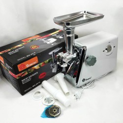 Мясорубка с соковыжималкой Domotec MS-2018 2500 Вт White