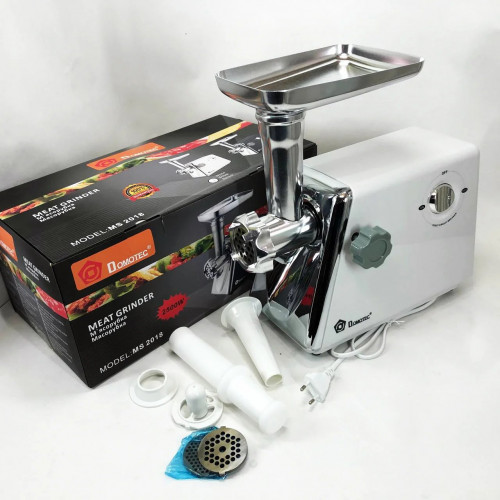 Мясорубка с соковыжималкой Domotec MS-2018 2500 Вт White