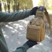 Качественная тактическая сумка, укрепленная мужская сумка рюкзак тактическая слинг. Цвет: койот (арт. 11229) - фото 27