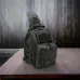 Качественная тактическая сумка, укрепленная мужская сумка рюкзак тактическая слинг Black